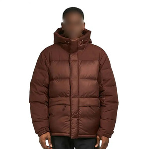 Nueva llegada de alta calidad de los hombres Puffer Chaquetas Stand Collar Cierre de cremallera Transpirable Ropa de invierno Tamaño personalizado Precio al por mayor - Product Image 2