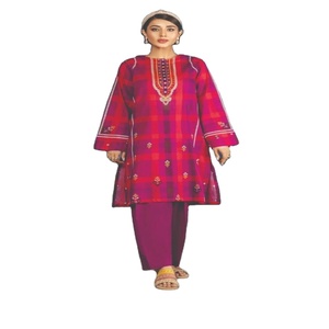 2023 recién llegado, diseños modernos de alta calidad, trajes de césped bordados de 3 piezas, copias maestras para adultos, ropa india y paquistaní - Product Image 1