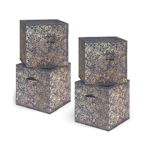 Phát hiện hộp lưu trữ vuông cho ngăn kéo hộ gia đình có thể gập lại đồ lặt vặt vải tổ chức <span class=keywords><strong>Amazon</strong></span> dày quần áo lưu trữ hộp - Product Image 6