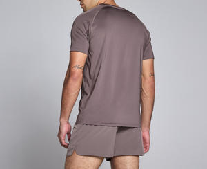 เสื้อยืดออกกำลังกายผู้ชายขายส่งตามสั่ง แฟชั่นยอดนิยม เนื้อผ้าเบา แห้งเร็ว ระบายเหงื่อ เสื้อผ้ากีฬา - Product Image 4