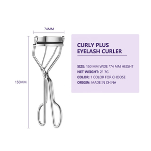 High Quality Sustainable Eyelash Curler with Private Label Custom Lash Curler <b>Silver</b> Mirror Polish Finish <b>Eye</b> Lash Curler - Product Image 5