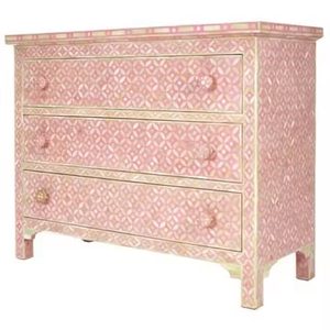 Grand Bone Inlay Appeal Home Muebles decorativos de lujo Pieza de Crescent Crafts - Product Image 2