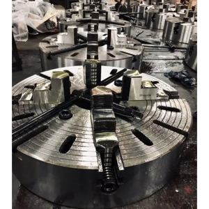 Mandrin manuel à 4 mâchoires industriel pour tour à métaux, accessoire de maintien d'outils en acier trempé - Product Image 4