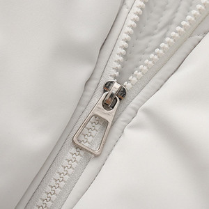 Puffy Pillar Fur Collar <b>Hooded</b> Fur <b>Coats</b> Puffer Jacket Fashion White Duck Down Jackets Female Women <b>Winter</b> <b>Ladies</b> Loose Overcoat - Product Image 5