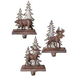 High Quality Luxury Christmas Craft Decorative Cast Metal Christmas Decorations Merry Christmas Stocking Holders Ornaments - Product Image 3