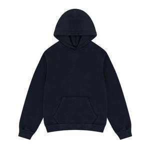 Fabricants de sweat-shirt à capuche en coton Oem de haute qualité pour hommes, coupe surdimensionnée, décontracté, épais et vierge - Product Image 5