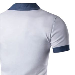 2025 dernière arrivée vêtements de mode hommes polos coton tissu hommes polos nouveau Style en gros hommes Polo t-shirts pour adulte - Product Image 6