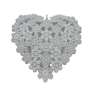 Adorno Navideño Colgante de Metal con Diseño de Corazón para Decoración del Hogar - Product Image 5