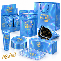 Sacs Mylar anti-odeur personnalisés de 3,5 g avec boîtes, plateaux, sacs de courses, motifs exotiques, impression de logo numérique et fermeture éclair refermable