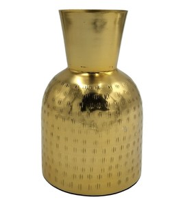 Vase à fleurs en métal en fer pour la décoration intérieure et le salon Vase décoratif antique vintage pour la décoration de la chambre à coucher - Product Image 3