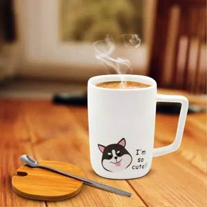 Taza de café 300ml Amarillo Más vendidos Juego de servidor de ensalada de madera y resina y utensilio Artículos hechos a mano - Product Image 6