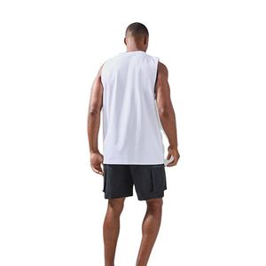 Chaleco Deportivo Personalizado con Cuello en V, Corte Ajustado, para Correr, Entrenamiento en el Gimnasio, Sin Mangas, Cómodo, de Venta Caliente, Camisetas de Gimnasio para Hombre - Product Image 3