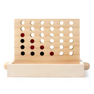Gadget Promozionale Personalizzato Forza 4 in Legno, Gioco Lantana - Product Image 5