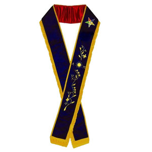 Grand Cross Sash Turkish Styl Sash Cérémonial Service Sash Articles maçonniques Ronpex - Product Image 1