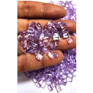 Haute Qualité 538pcs 7x5mm Baguette Cut Rose Améthyste Facettes 485cts Iroc Ventes Lâche Gemstone US $181 Tout - Product Image 4