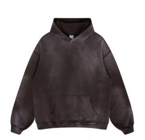 Nouveaux sweats à capuche délavés à l'acide à la mode pour hommes vêtements de rue respirants confortables acheter de nouveaux sweats à capuche d'hiver personnalisés pour hommes de vente chaude - Product Image 3