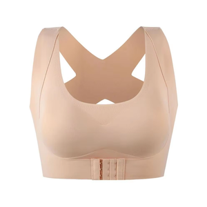 Soutien-gorge de sport pour femmes Short taille haute Leggings de yoga Tenues d'entraînement côtelées Vêtements de sport Ensemble de yoga sans couture - Product Image 6