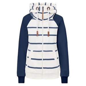 Jersey largo ligero personalizado con estilo para mujer, sudadera de talla XS, tejido de punto, estilo deportivo de invierno, con capucha, frente a la moda - Product Image 1