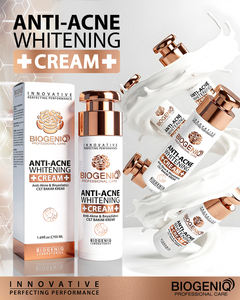 Biogeniq Anti-Acne Whitening Vitamin C & Glycerin <b>Face</b> <b>Serum</b> with Moisturizing Benefits - Product Image 3