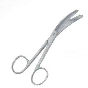Tijeras quirúrgicas Busch de alta calidad, hoja curva de 16cm, instrumentos quirúrgicos manuales de acero inoxidable - Product Image 1