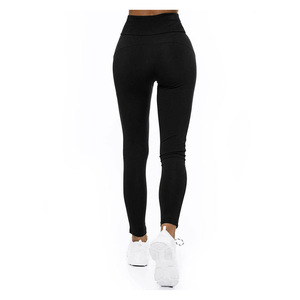 Athletic Women <b>Gym</b> <b>Leggings</b> High Waist Stretchable Yoga Running Fitness Wear Custom Logo printing Women <b>Leggings</b> - Product Image 3
