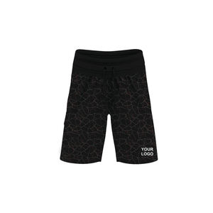 Men's Custom Sublimation <b>Logo</b> Jiu Jitsu BJJ Fight Shorts UFC <b>No</b> Gi Grappling MMA Black Boxing Wear for Adults - Product Image 2