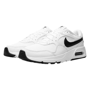 Nike Air Max SC รองเท้าผู้ชาย, รองเท้าลำลองสีขาว/ดำ/ขาวปรับแต่งได้สำหรับทุกคนรวมทั้งฤดูใบไม้ผลิฤดูร้อนฤดูใบไม้ร่วงฤดูหนาว - Product Image 1
