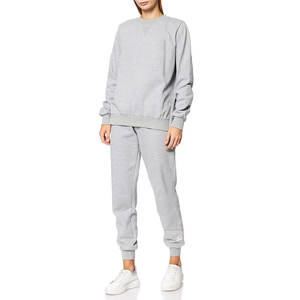 ชุดวิ่งขนแกะสำหรับผู้หญิง2ชิ้นลายพิมพ์ลายสำหรับฤดูหนาว - Product Image 5