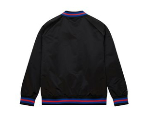 เสื้อแจ็คเก็ตเบสบอลแบบ Letterman ผ้าซาตินคุณภาพสูงสำหรับผู้ชาย สั่งทำได้ ขายส่ง สำหรับฤดูหนาว สไตล์ High Street คอตั้ง - Product Image 4