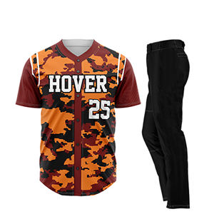 Uniforme de baseball de haute qualité fabriqué au Pakistan ensemble de vêtements de sport respirant grande taille prix de vente en ligne raisonnable - Product Image 1