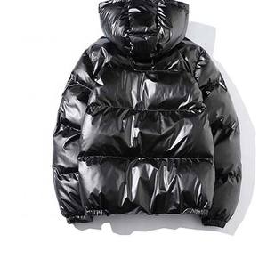 Venta al por mayor de estilo de moda brillante personalizado cómodo transpirable bajo precio de tela de poliéster chaqueta acolchada de invierno chaqueta acolchada de los hombres - Product Image 5