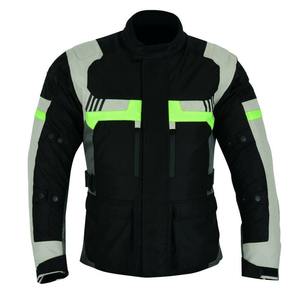 Mens <b>Stand</b> Racing Biker Jacket Waterproof Cordura Textile Removable Polyester Canvas Material for <b>Motorbike</b> Motorcycle OEM - Product Image 2