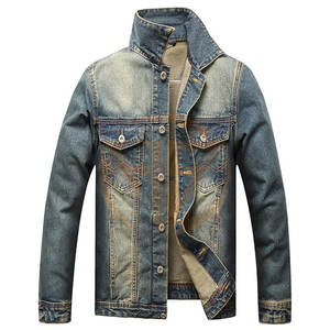Veste d'hiver pour homme à la mode, design personnalisé, dernière tendance, prix bas, veste en jean pour homme - Product Image 1