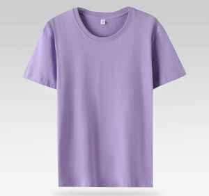 100% coton hommes surdimensionné à manches courtes T-Shirt décontracté respirant brodé haut en jersey grande taille ajustement personnalisable OEM 200gsm - Product Image 2