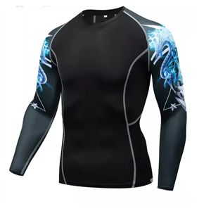 Superventas hombres BJJ Rash Guard venta al por mayor BJJ Rash Guard hombres entrenamiento Rash Guard Pakistán fabricante - Product Image 2