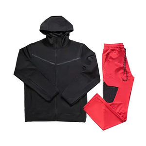 ชุดออกกำลังกายขาสั้น2ชิ้นสำหรับผู้ชายผู้หญิงชุดเล่นกีฬาระบายอากาศสีตัดกันออกแบบได้ตามต้องการ - Product Image 3