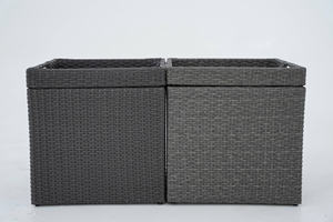 Panier de rangement en corde de rotin, meubles en rotin, boîtes, 1 pièce, accessoires, meubles en corde de rotin - Product Image 2