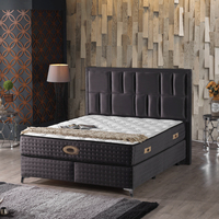 Juego de Cama y Colchón King Size Moderno a Precio de Fábrica, Muebles de Dormitorio de Lujo para Hoteles de 3 a 5 Estrellas, Uso Comercial, Sala de Estar