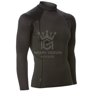 Venta directa de fábrica Camisas de compresión de manga larga Peso ligero Tallas grandes Hombres Camisas de compresión para adultos - Product Image 2