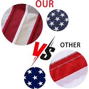 American <b>Garden</b> <b>Flag</b> 12x18 Inches Double Sided Embroidered Small USA American <b>Flag</b> <b>Garden</b> Yard <b>Flags</b> for Outside Patriotic - Product Image 4