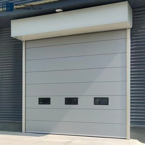 Portes <span class=keywords><strong>de</strong></span> <span class=keywords><strong>garage</strong></span> verticales empilables en aluminium <span class=keywords><strong>de</strong></span> conception nouvelle, ventilation stable, <span class=keywords><strong>porte</strong></span> empilable supérieure pour <span class=keywords><strong>atelier</strong></span> - Product Image 3