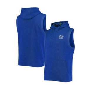 เสื้อฮู้ดแขนกุดสำหรับผู้ชายเสื้อฮู้ดแบบกำหนดเอง - Product Image 5