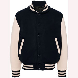 Vente en gros veste universitaire en laine mélangée pour homme blouson de baseball personnalisé pour homme style universitaire streetwear oem odm - Product Image 1
