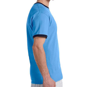 เสื้อยืดฟิตเนสผ้าฝ้าย100% สำหรับผู้ชายเสื้อยืดฟิตเนสแบบออกแบบโลโก้ได้ตามต้องการ - Product Image 2