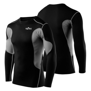 Bjj Rash Guard Gym Surf Plongée Rashguard Compression Chemises MMA Rashguard OEM ODM Rash Guard Hommes Sublimation Imprimé Spandex - Product Image 3