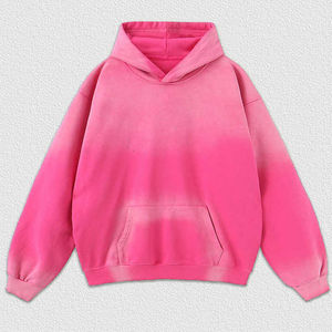 Sweats à capuche en coton pour hommes, surdimensionnés et lourds, surdimensionnés, avec logo, 100% coton, sweat-shirt à capuche - Product Image 5