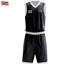 Vente en gros d'uniformes de basket-ball personnalisés de qualité supérieure vêtements de sport respirants pour nouveaux hommes uniformes de basket-ball - Product Image 1