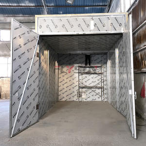 Four de séchage du bois industriel à la pointe de la technologie, contrôlé par PLC automatique, haute efficacité, chambre de séchage par lots pour le traitement des aliments - Product Image 5