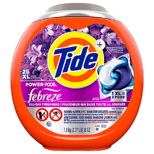 Cuidado de la ropa de primera calidad con Tide Febreze Pods Compre ahora para un aroma fresco y limpio Entrega rápida incluida - Product Image 1