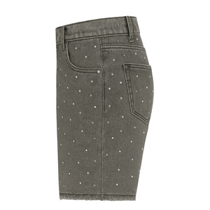 Precio al por mayor Pantalones cortos de strass Ropa de fitness Pantalones cortos de strass Spandex Poliéster Pantalones cortos de strass - Product Image 3